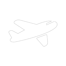 Icona settore aerospaziale – automazione IROBI per alta precisione