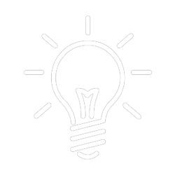 Icona settore illuminazione – automazione IROBI per componenti luminosi
